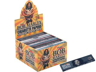 Χαρτάκια στριφτού Bob Marley King Size Pure Hemp (Κουτί των 50τεμ) 850730000302