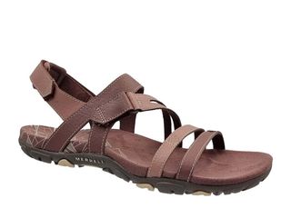 Merrell J002688 Rouze Δερμάτινα Γυναικεία Σανδάλια