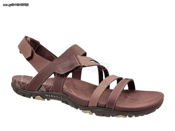 Merrell J002688 Rouze Δερμάτινα Γυναικεία Σανδάλια