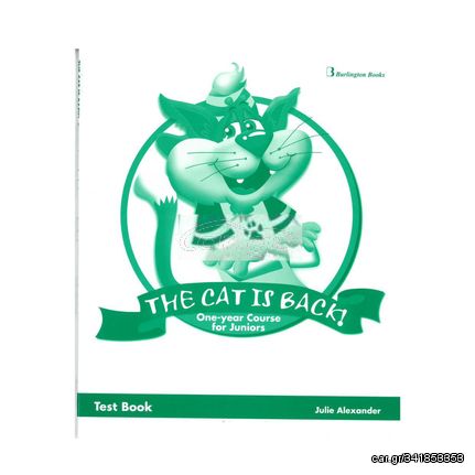 The Cat Is Back! One Year Course For Juniors Test Book (978-9963-48-797-4)