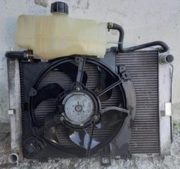 ΝΙSSAN MICRA K12 2002-10 DIESEL-ΠΕΤΡΕΛΑΙΟ Κ9Κ ΒΕΝΤΙΛΑΤΕΡ ΜΕ ΜΟΤΕΡ ΨΥΓΕΙΟΥ ΝΕΡΟΥ-A/C 1831441000-thumb-1