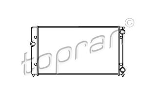 TOPRAN 103 005 755 - radiator Ψυγείο, ψύξη κινητήρα