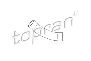 TOPRAN 111 555 586 - pressure hose charge air Ελαστ. σωλ. αέρα υπερπλήρωσης