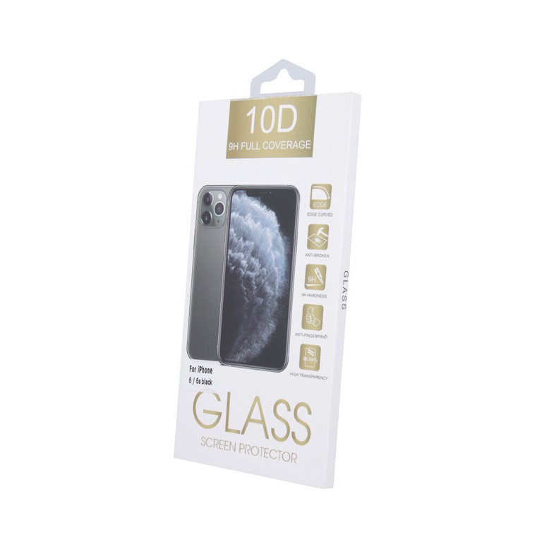 Tempered glass 10D for iPhone 14 Pro Max 6,7" black frame