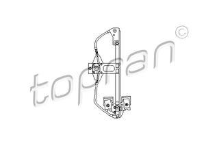TOPRAN 103 157 - ΓPYΛΛOΣ ΠAPAΘYPOY OΠ.ΔEΞIA VW GOLF3