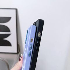 Magnetic Color Matte Case for iPhone 15 Plus - purple-thumb-1
