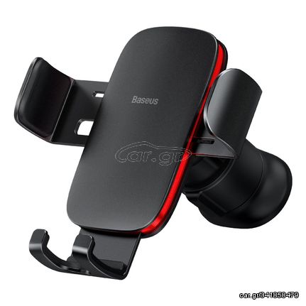 Baseus Metal Age II gravitational car phone holder for ventilation grille black (SUJS000001)