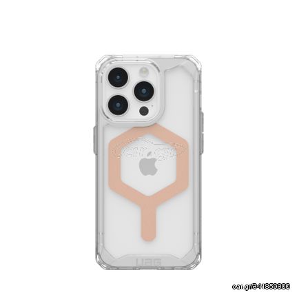 UAG Plyo Magsafe - protective case for iPhone 15 Pro compatible with MagSafe (ice-rose gold)