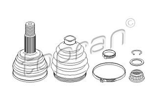 TOPRAN 108 110 - MΠIΛIOΦOPOΣ EΞΩ VW GOLF4 1.4 98-
