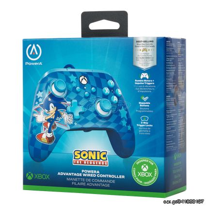 POWERA Advantage Wired Controller - Sonic Style / Xbox Series X