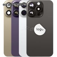 For iPhone/iPad (AP14P24PUP) Rear Cover (Pulled) - Purple, for model iPhone 14 Pro (with buttons and without smallparts)
