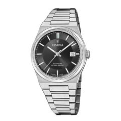 Festina Swiss Made, Men's Watch, Silver Stainless Steel Bracelet F20034/4