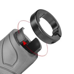 Rockbros BT1802GR bicycle grips - gray-thumb-4