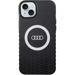 Audi IML Big Logo MagSafe case for iPhone 15 Plus / 14 Plus - black