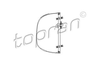 TOPRAN 111 694 755 - window lifter without motor Γρύλος παραθύρου