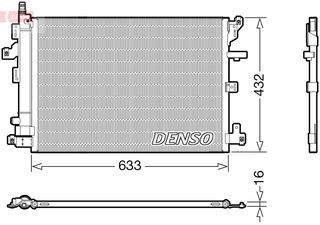 Συμπυκνωτής σύστ. κλιματισμού VOLVO XC90 I 2.4D/3.2 10.02-12.14