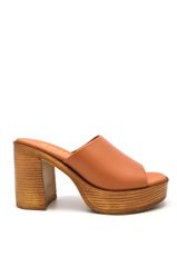 ΓΥΝΑΙΚΑ RAGAZZA ΠΕΔΙΛΑ MULES 0920 ΤΑΜΠΑ ΔΕΡΜΑ