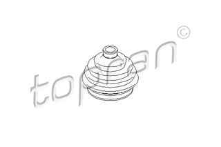 TOPRAN 103 392 - ΦYΣOYNA HMIAΞΩNIOY VW AUDI