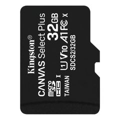 Κάρτα μνήμης Kingston 32 GB microSDXC Canvas Select Plus cl. 10 UHS-I 100 MB/s
