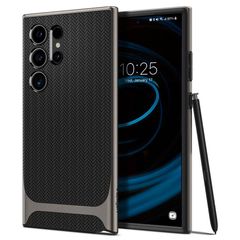 Θήκη Spigen Neo Hybrid για Samsung Galaxy S24 Ultra μεταλλικό γκρι
