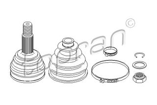 TOPRAN 103 506 755 - c.v.joint kit Σετ άρθρωσης, άξονας μετάδ. κίν.
