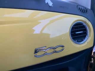 Επένδυση ταμπλό κίτρινη Fiat 500 2005-2012 