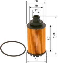 Bosch Φίλτρο Λαδιού - F 026 407 214