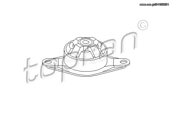 Έδραση, κινητήρας TOPRAN 103648