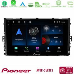 Pioneer AVIC 8Core Android13 4+64GB VW MQB 2017-> Navigation Multimedia Tablet 9″