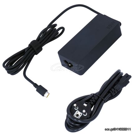 Τροφοδοτικό Laptop - AC Adapter Φορτιστής για Lenovo Ideapad Flex 5 14ALC05 - Model/Type : 82HU ADLX65YDC3D SA10R16870 02DL124 180623-11 HU10104-18351 65W Type-C Notebook Charger ( Κωδ.60143 )