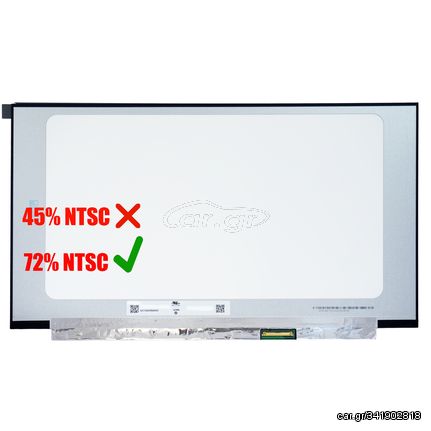 Οθόνη Laptop - Screen monitor για Lenovo Ideapad Gaming 3 15IMH05 Model/Type : 81Y4 5D10W86612 5D10W86614 SD10W86613 15.6'' 1920x1080 FHD IPS 144Hz 72% NTSC eDP1.3 40pins Matte ( Κωδ.1-SCR0095 )