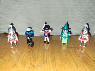 5 Playmobil Φιγούρες (Figures), Αγόρι, Σειρά 4, 5284, INCOMPLETE