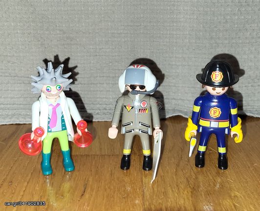 5 Playmobil Φιγούρες (Figures), Αγόρι, Σειρά 4, 5284, ΣΑΝ ΚΑΙΝΟΥΡΓΙΟ, COMPLETE