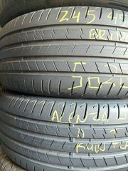 2τμχ 245/45-20 BRIDGESTONE RUN FLAT του 21 πάρα πολύ καλά  ! !