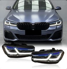 ΦΑΝΑΡΙΑ ΕΜΠΡΟΣ LED Headlights BMW 5 Series G30 Sedan G31 Touring (2017-2019) LCI Design