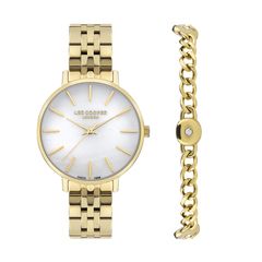 Lee Cooper 857, Women's Watch, Gold Metallic Bracelet LC07857.120