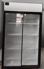 Ψυγείο Βιτρίνα Αναψυκτικών Με 2 Συρόμενες Πόρτες 1018Lt 117x71x200Cm SUPER122 SD - Μεταχειρισμένο.