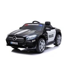 Επαναφορτιζόμενο Αυτοκίνητο Αδειοδοτημένο Mercedes Benz SL500 Police Black Kikka Boo