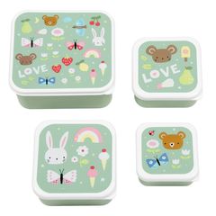 A little lovely company: Δοχείο Φαγητού Lunch Box Set Joy