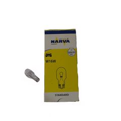 ΛΑΜΠΑ 12V 16W ΑΚΑΛΥΚΗ ΛΕΥΚΗ NARVA 17631