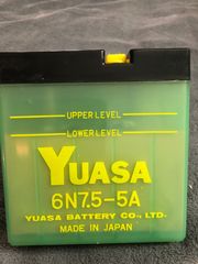  YUASA made in Japan 6N7.5-5A μπαταρία μοτοσυκλετας 