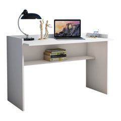 ΓΡΑΦΕΙΟ ΜΕΛΑΜΙΝΗΣ ΛΕΥΚΟ CLASSIKER 118x58x80Υεκ.HM9227.11