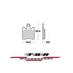 ΤΑΚΑΚΙ BRAKE PADS TBR830 PR-1 DAELIM  ADVANCE 125 95 FRONT - L
