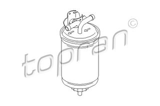 TOPRAN 109 049 - ΦIΛTPO ΠETPEΛAIOY VW POLO-LUPO 1.7D