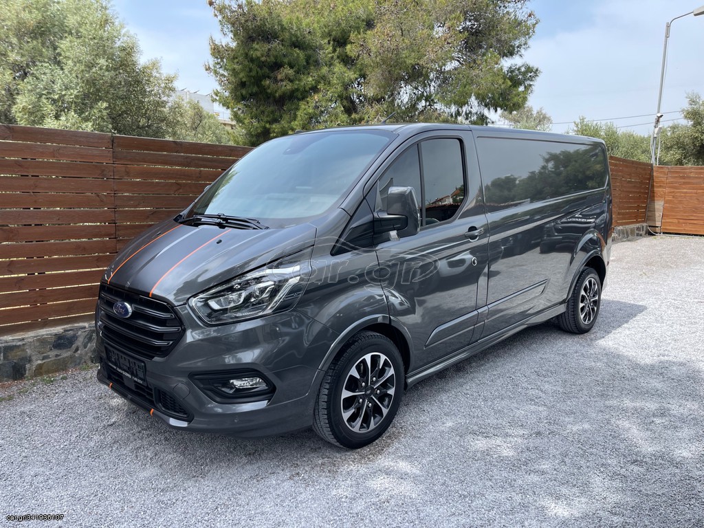 Κλούβα Ford 2020 *TRANSIT CUSTOM*AUTOMATIK*SPORT*185PS*MONAΔΙΚΟ*