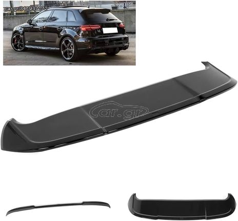 Αεροτομή οροφής AUDI A3 8V Sportback 5θυρο (2012-2020) RS-Look Μαύρο γυαλιστερό