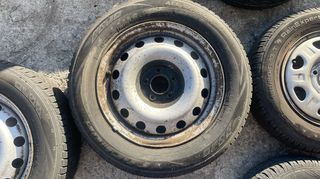 1 ζαντολάστιχo 5x108 (16"x7") από Citroen Jumpy-Fiat Scudo-Peugeot Expert , λάστιχo 4 εποχών Tracmax A/S Trac Saver 215/60 R16 DOT 40/21