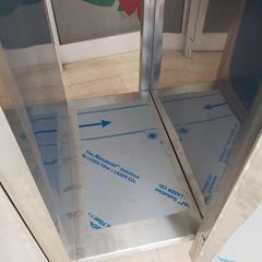 Πόστο καφέ 220*70*90/100 εκ, 1γούρνα, θέση για ψυγείο, ερμάρια & συρτάρια. Ποιότητα & Τιμή Stockinox-thumb-4
