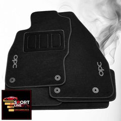 OPEL CORSA D & E 2006-2019 ΠΑΤΑΚΙΑ ΜΟΚΕΤΑ SPORT LINE ΜΑΥΡΟ ME ΓΚΡΙ ΡΑΦΗ - ΓΚΡΙ ΚΕΝΤΗΜΑ OPC ΣΕΤ 4ΤΜΧ