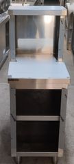 Ερμάριο Ανοιχτό Ανοξείδωτο Με Ράφι 47x70x130Cm - Καινούργιο Εκθεσιακό.